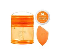 Real-Techniques Sponges Sponge-SetsMiracle Blend & Cleanse Set Miracle Deep Cleansing Soap 30 g + 1x Miracle Complexion Sponge + 1x Mini Travel Tote