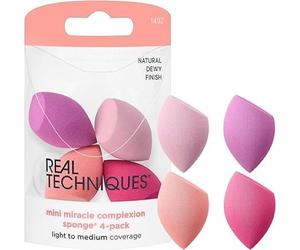 Real Techniques Miracle Complexion Sponge / Mini Sponges Boxed - Fast shipping