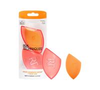 Real Techniques Miracle Complexion Sponge with Travel Case, Latex-Free, Vegan, for Foundation & Cream.