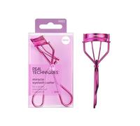 Real Techniques Miracle Eyelash Curler, Vegan & Cruelty-Free, Pink | Pinch-Free Edge with Soft Rubber Base, Fits all Eye Shapes, Gentle & Easy-to-Grip, Natural, Long-Lasting Lift & Curl