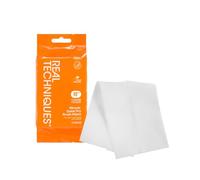 Real Techniques Miracle Quick Dry Brush Wipes, Remove Product Build-Up, Easily Switch Colors, Fast Drying, Convenient Makeup Brush Cleaner, Travel-Friendly, Cruelty-Free & Vegan, 20 Count