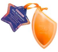 REAL TECHNIQUES Techniques Limited Edition Miracle Complexion Sponge & Case Ornament, For A Natural Streak Free Foundation Finish, Travel Sized, Stocking filler, Orange