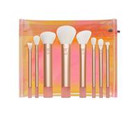 Real Techniques The Wanderer travel brush set with bag mini 8 pc