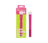 Real Techniques Vivid Escape Color Pop Blush Brush, Multipurpose Makeup Brush For Easy Blending, Use With Liquid & Cream Blush, Synthetic, Soft Bristles, Cruelty-Free & Vegan, 1 Count