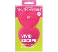 Real Techniques Vivid Escape Jelly Puff 2-Piece Case