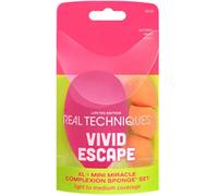 Real Techniques Vivid Escape XL + Mini Miracle Complexion Sponge