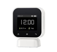 Real Time Formaldehyde Detector with Air Monitor Humidity TVOC Data Record for Indoor Health Risk Assessment HCHO TVOC Meter with Data Logging