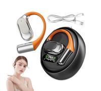 Real Time Language Earbuds - Wireless Translation Earphones, Open Ear Design Headset | Live Translator with Touch Control Features, Instant Speech Converter for Business Travel Online Conferencing