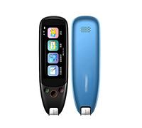 Real-time Language Translator112 Languages Offline Office School Travel Scanner Translation Pen Dictionary Digital Quran Reader (Color : Navy blue) Hello Full moon