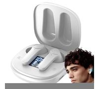 Real Time Translation Earbud, Wireless Multilingual Translation Earphone with Charging Case, Low Latency Translator Device with Noise Cancellation for International Travel