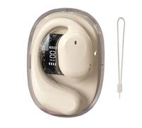 Real Time Translator Earbuds - Smart Open Ear, Wireless Earpiece, Hands Free Voice Recognition Tool, Noise Reducing Hearing Device | Portable Interpretation Headset for Travel Meeting Learni