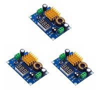 Real Time Voltage Display Voltage Boost Converter Module High Efficiency 94% Adjustable Step Up Regulator for Solar Energy and Motor