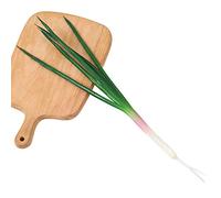 Real Touch Artificial Beans and Onion - Fake Fruit Vegetable Greens Kitchen Prop[1x Spring Onion]