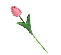 Real Touch Artificial Tulips 1PCS/18PCS - Fake Tulips Artificial Flowers Faux Rainbow Tulips for for Wedding/DIY Craft/Home/Birthday Party/Office/Hotel Decoration