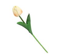 Real Touch Artificial Tulips 1PCS/18PCS - Fake Tulips Artificial Flowers Faux Rainbow Tulips for for Wedding/DIY Craft/Home/Birthday Party/Office/Hotel Decoration
