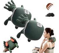 Real Touch Heat Massager, Real Touch Therapy, Advanced Thermal Therapy at Home, 2026 New Neck Massager with Fingers, Portable and Rechargeable for Home and Office (2Set)