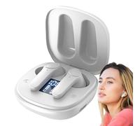Real Translator Earphones - Wireless Translation Headphones, Multilingual Smart Earbuds | Rechargeable Audio Devices, Translation Earphones for Business Travel and Events