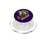 Real Witches Ride Stick Funny Halloween PopSockets PopGrip for MagSafe