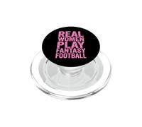 Real Women Play Fantasy Football Fun Item PopSockets PopGrip for MagSafe