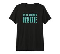 Real Women Ride Bikes Premium T-Shirt