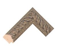 Real Wood, Hand Crafted Frames (Bezel) for the Samsung Frame TV 2021 to 2025 (Venice Silver, 50 inch)