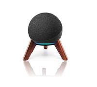 Real Wood Stand for Echo Dots(4th Gen)(5th Gen) Tripod Accessories Protect Smart Speaker get Better Sound Secure Stable Wooden Mount Holder for Echo D