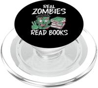 Real Zombies Read Books Zombie PopSockets PopGrip for MagSafe