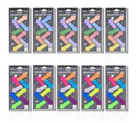 Realand 1600Pcs 16 Colors Sticky Tabs Arrow Flags, Translucent Book Tabs Page Markers, Index Sticky Notes Annotation Tabs Stickers for Annotating Books, Neon + Morandi Color
