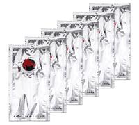 Realand 6Pcs 1L/34oz Refillable Wine Bag With Spout, Leakproof Reusable Bladder Dispenser Pouch Purse, Alcohol Drink Pouches Plastic Flask for Liquor Juice Beverage