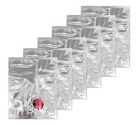 Realand 6Pcs 3L Aluminum Foil Alcohol Pouches for Liquor, Leakproof Reusable Wine Bags with Spout, Ideal for Outdoor Activities