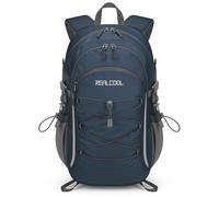 RealCool Hiking Backpack for Men Women,30L Lightweight Waterproof Travel Camping Backpack Hiking Daypack for Cycling Running,Blue