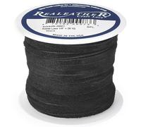 Realeather Crafts Darice Suede Lace Spool-Black