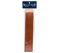 Realeather Crafts Leather Suede Strip Medium Brown