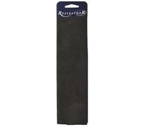 Realeather Crafts Leather Suede Trim Piece 8.5-inch x 11-inch, Black