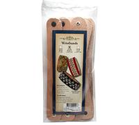 Realeather Crafts Natural Veg Tan Leather Bracelet, (Pack of 8)