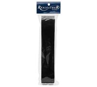 Realeather Crafts Suede Strip Black
