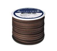 Realeather Latigo Lace Spool, 1/8" X50', Dark Brown