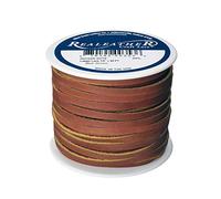 Realeather Latigo Lace Spool, 1/8" x50', Medium Brown