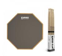 RealFeel Evans Apprentice Pad 7" & Promark Forward 5A Hickory Sticks