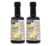 Realfoods by Organico | Balsamic Vinegar Glaze - Organic Glaze with Modena IGP, Rich & Decorative Finish, 150ml (Pack of 2)