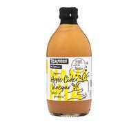 Realfoods by Organico | Organic Apple Cider Vinegar - Raw, Unfiltered with ‘Mother’, Made from Organic Apples, Supports Gut & Immune Health, 500ml