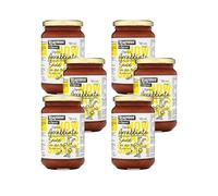 Realfoods by Organico | Organic Arrabbiata Sauce - Authentic Italian Spicy Tomato Pasta Sauce with Chili, Garlic & Herbs - Vegan, Gluten-Free, 350g (Pack of 6)