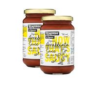Realfoods by Organico | Organic Arrabbiata Sauce - Bold, Zesty & Authentically Italian | (350g (Pack of 2))
