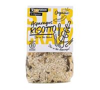Realfoods by Organico | Organic Asparagus Risotto Rice - Authentic Italian Flavour, Ready in Minutes 250g