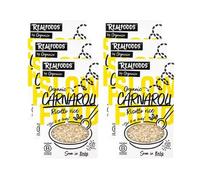 Realfoods by Organico | Organic Carnaroli Risotto Rice - Premium Italian Rice from Bianzè, 500g (Pack of 6)