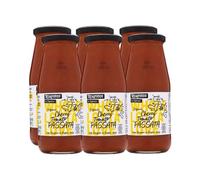 Realfoods by Organico | Organic Cherry Tomato Passata Smooth, Velvety, and Bursting with Italian Sunshine 420g (Pack of 6)