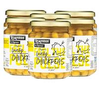 Realfoods by Organico | Organic Chickpeas in water, 370g (Pack of 6)