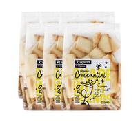 Realfoods by Organico | Organic Croccantini Classic - Italian Baked Flatbread Snacks, 150g (Pack of 6)