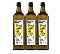 Realfoods by Organico | Organic Extra Virgin Olive Oil - Cold-Pressed, Pure & Sustainably Sourced, 500ml (Pack of 3)