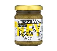 Realfoods by Organico | Organic Genovese Pesto - Ideal for Pasta & breadsticks, 120g